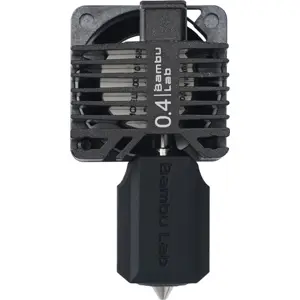 Hotend Completo com Nozzle de 0.4mm em Aço Endurecido para Bambu Lab X1