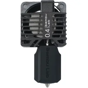 Hotend Completo com Nozzle de 0.4mm em Aço Endurecido para Bambu Lab P1