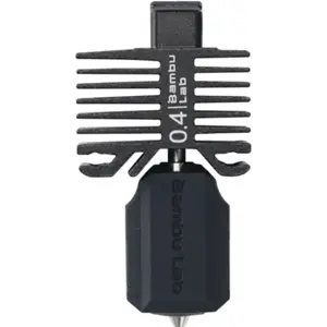 Hotend com Nozzle de 0.4mm em Aço Endurecido para Bambu Lab P1/X1