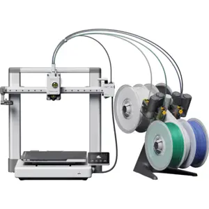 Impressora 3D Multicor c/ AMS lite 4 Cores - até 500mm/s 256×256×256mm