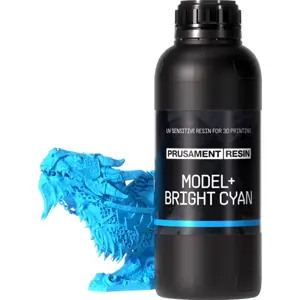 Resina Fotopolimérica para Impressão 3D SLA/MSLA UV 405nm - Ciano Vivo - 1kg