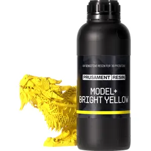 Resina Fotopolimérica para Impressão 3D SLA/MSLA UV 405nm - Amarelo Vivo - 1kg