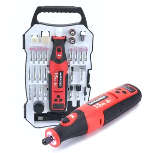 Mini ferramenta multifuncional s/ fio [51 peças] -  8V Li-ion 1500mAh