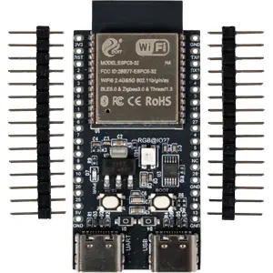 Módulo inalámbrico (RISC-V de 32 bits) con Wi-Fi 6+BT 5+Zigbee+Thread
