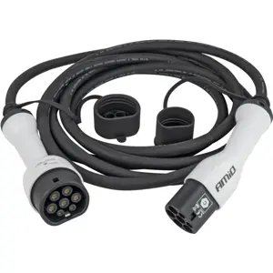 Cabo de carregamento trifásico para carro elétrico - Tipo2 32A (22kW) - IP55 - 5m