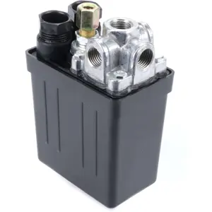 Pressostato para compresor 4 vías ¼" Monofásico 230V