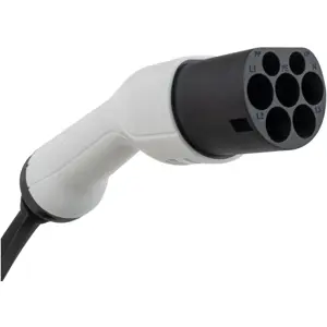 Cable de carga trifásico para coche eléctrico - Tipo2 32A (22kW) - IP55 - 5m