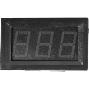 Amperímetro de panel digital 100A 4..30VDC 4 hilos 48×29×22mm c/ shunt externo