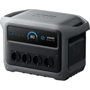 Power Station 2000W 1024Wh LiFePO₄ c/ App WiFi + Bluetooth, UltraFast 49min e UPS 10ms
