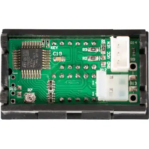Amperímetro de panel digital 100A 4..30VDC 4 hilos 48×29×22mm c/ shunt externo