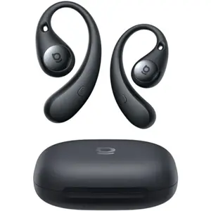 Auriculares earbuds True Wireless BT6.0 c/ estojo de bateria 600mAh - pretos