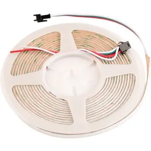 Fita LED COB RGB 5mm 5VDC 13W/m 160LED/m - IP20 - rolo 5 m