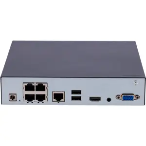 Gravador de Vídeo NVR c/ PoE p/ câmaras IP - 4 canais