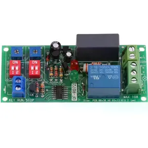 Módulo temporizador de Delay ajustável 250VAC 10A (Ciclo Infinito)