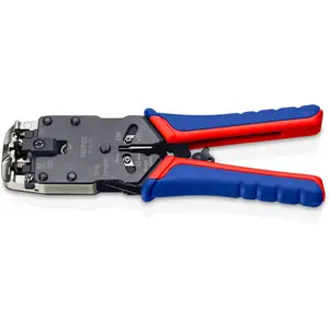 Alicate de cravar fichas RJ10 / RJ11/RJ12 / RJ45