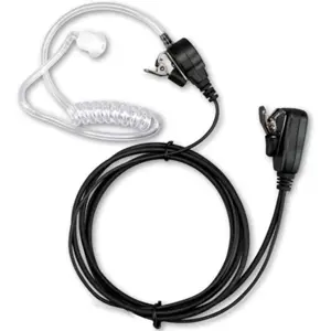 Auricular de tubo acústico c/ botão PTT p/ walkie-talkie séries Talkabout / Business