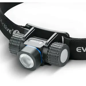 Linterna de cabeza LED (30..600lm) c/ batería recargable (700mAh) - IPX4