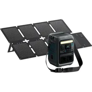 Power Station 300W 288Wh LiFePO₄ c/ UPS <10ms, App WiFi/Bluetooth + Painel Solar 60W