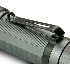 Linterna LED 1600lm recargable USB-C (2200mAh) en aluminio c/ batería sustituible