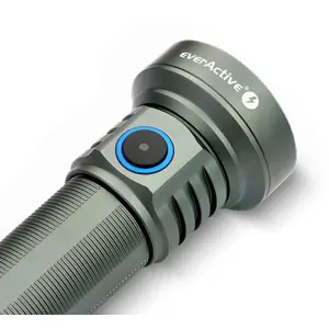 Linterna LED 1600lm recargable USB-C (2200mAh) en aluminio c/ batería sustituible