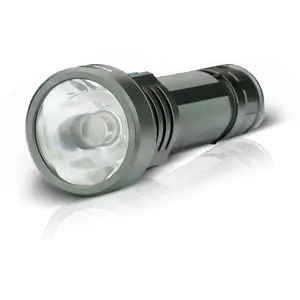 Linterna LED 1600lm recargable USB-C (2200mAh) en aluminio c/ batería sustituible