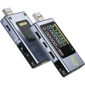 Testador USB com ecrã TFT 2"