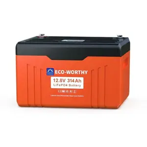 Bateria de Lithium (LiFePO4) BMS c/indicador SOC + Bluetooth - 12.8V 314A (4019Wh)