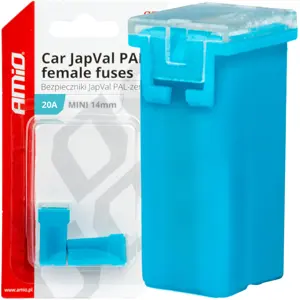 Fusível auto japval MF14 20A azul [2 unid.]