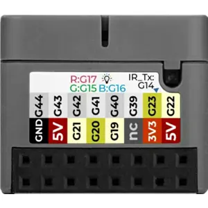 Módulo PoE con ESP32-P4 16MB 10/100Mbps con LED RGB + botón + IR