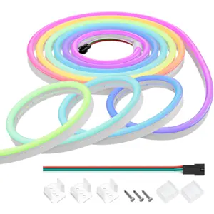 Fita LED Endereçável Flexível de Emissão Lateral WS2811 IC RGB T0817 108 LEDs/m IP67
