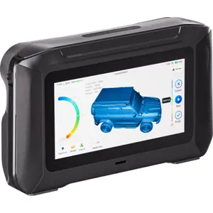 Scanner 3D Profissional Autónomo com Laser Azul, NIR, Ecrã Tátil e Wi-Fi 7 - Precisão 0.02mm