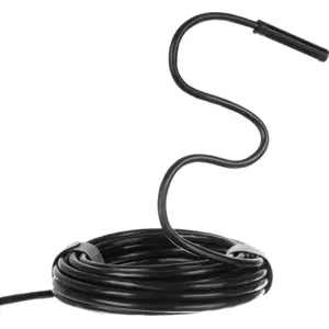 Câmara de inspecção visual (boroscópio) lente 8mm 2 Mpx + display LCD 4.3'' a bateria - 5m