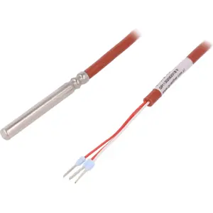 Sonda / Sensor de temperatura PT100 (RTD) - 3 fios - IP65 - 3m