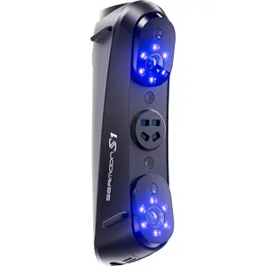 Scanner 3D Profissional com 42 Linhas de Laser Azul e Tecnologia NIR - Precisão 0.02mm