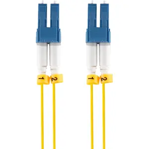 Cabo fibra óptica Super slim LC-LC OS2 (laser optimizado) monomodo (9/125µ) duplex - 3.0m