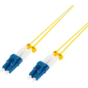 Cabo fibra óptica Super slim LC-LC OS2 (laser optimizado) monomodo (9/125µ) duplex - 3.0m