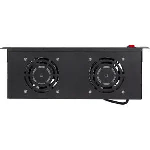 Painel de ventiladores para armário bastidor 19'' 1U