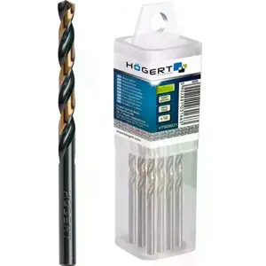 Conjunto de 5 brocas HSS para metal - 10mm