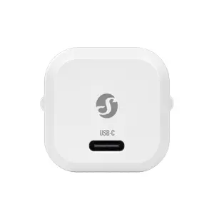 Carregador 30W GaN 1x USB-C PD/PPS - Branco