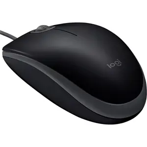 Rato óptico 1000DPI c/ fio USB com scroll - preto