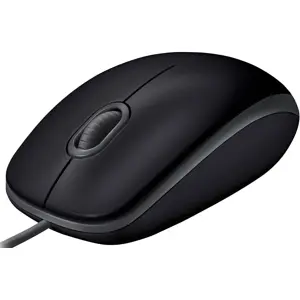 Rato óptico 1000DPI c/ fio USB com scroll - preto