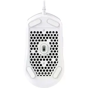 Rato gaming óptico 26000 DPI com fio 6 botões RGB - branco