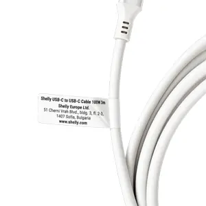 Cabo USB-C ⇿ USB-C PD 100W 480Mbps - Branco - 3m