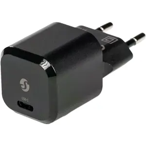 Carregador 30W GaN 1x USB-C PD/PPS - Preto