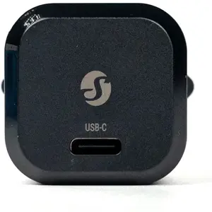 Carregador 30W GaN 1x USB-C PD/PPS - Preto