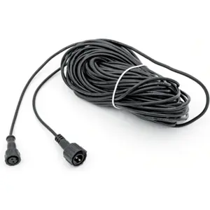 Adaptador de alimentação 12VDC 1A c/ cabo de 20m p/ Estação Meteorológica Ecowitt WS90