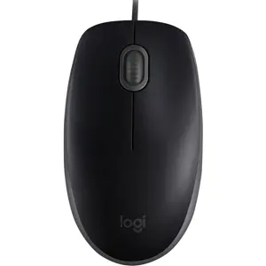Rato óptico 1000DPI c/ fio USB com scroll - preto