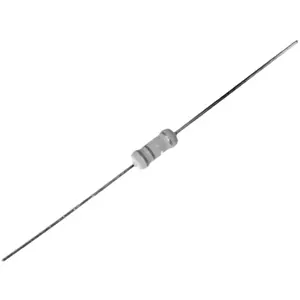 Resistência de filme metálico 100kR 2W ±5% Ø5x12mm