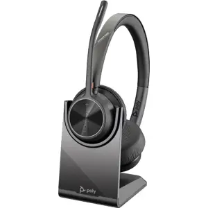 Auscultadores headset de call center BT 5.1 + Dongle BT700 + base carregamento