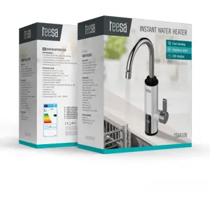 Torneira de aquecimento de água Instantâneo 3000W - branca